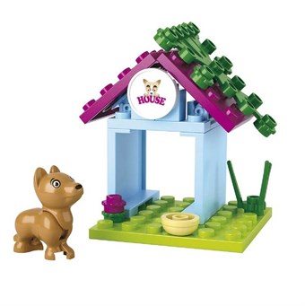 Building Blocks Girl´s Dream Series - Dog House