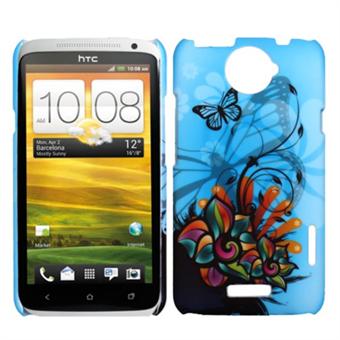 HTC ONE X Blue Design Cover