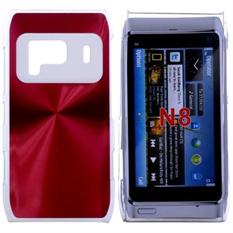 Aluminum Cover for Nokia N8 (Red)