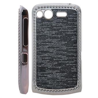 Bling Hard Case for HTC Desire S (Black)