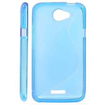 S Line Silicone Cover HTC ONE X (Blue)