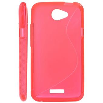 S Line Silicone Cover HTC ONE X (Red)