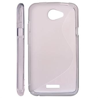 S Line Silicone Cover HTC ONE X (Transparent Gray)