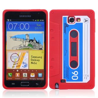 Smart Cassette Rubber Cover for Note (Red)