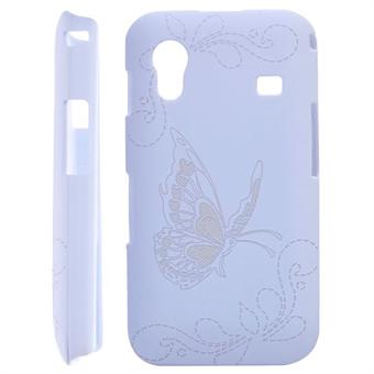 Samsung Galaxy Ace Butterfly Cover (White)