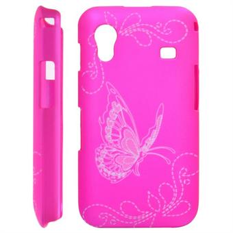 Samsung Galaxy Ace Butterfly cover (Hot pink)