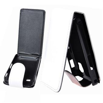 Leather Case for Samsung Galaxy Ace (White)