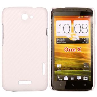 HTC One X Corbon Cover (White)