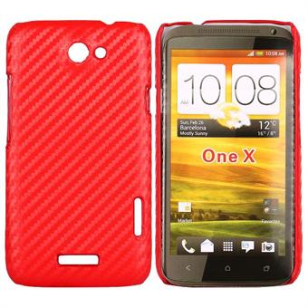 HTC One X Corbon Cover (Red)