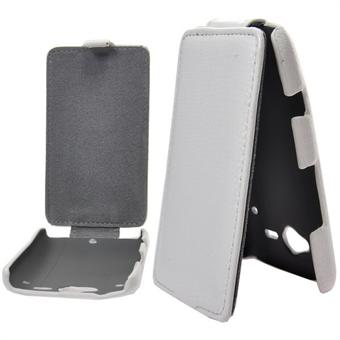 Cheap Leather Case for HTC ChaCha (White)