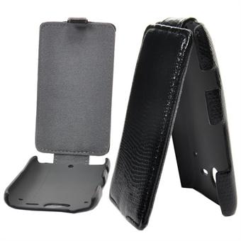 Cheap leather case for HTC ChaCha (Black)