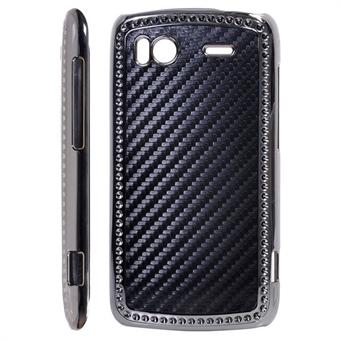 Bling case for HTC Sensation (Black)