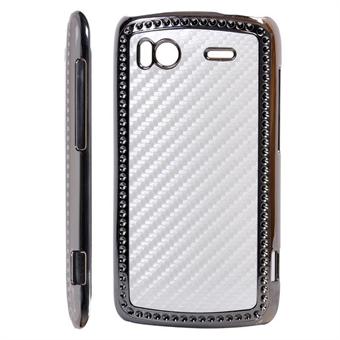 Bling case for HTC Sensation (White)