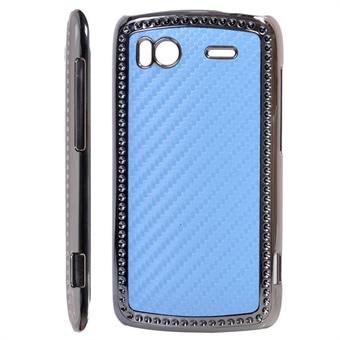 Bling case for HTC Sensation (Turquoise)