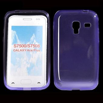 Galaxy Ace Plus Silicone Cover (Purple)