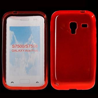 Galaxy Ace Plus Silicone Cover (Red)