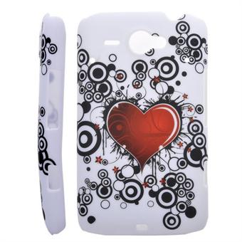 HTC ChaCha Design Cover (Heart)