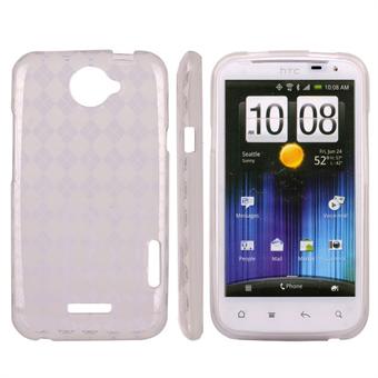 Checkered Cover HTC ONE X (Transparent)