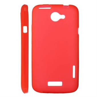 Soft Silicone Cover for ONE X (Orange / Red)