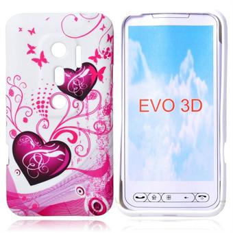 Evo 3D Silicone Cover (Hearts)