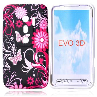 Evo 3D Silicone Cover (Butterflies)