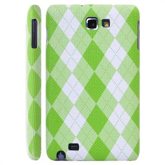 Pattern Cover for Galaxy Note (Green)