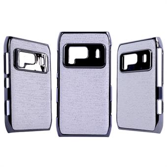 Bling Bling cover for Nokia N8 (White)