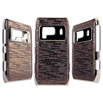 Bling Bling cover for Nokia N8 (Brown)