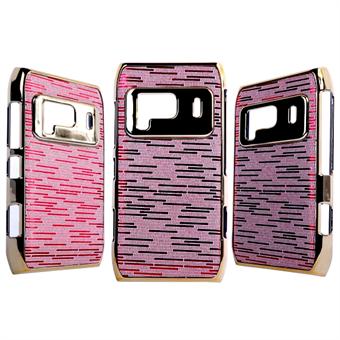 Bling Bling cover for Nokia N8 (Pink)