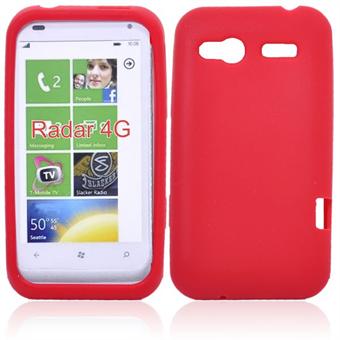 HTC Radar C110e Soft Silicone (Red)