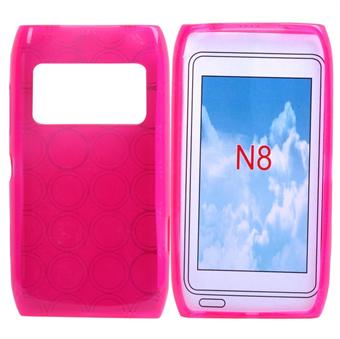 Silicone Cover for Nokia N8 (Pink)