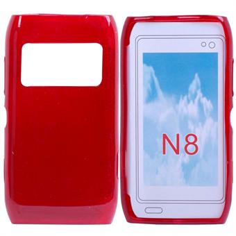 Silicone Cover for Nokia N8 (Red)