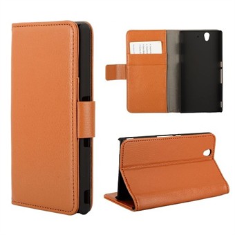 Cheap Case for Xperia Z (Brown)