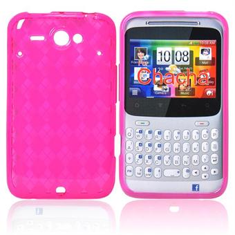 Silicone Cover for HTC Cha Cha (Pink)