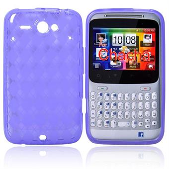 Silicone Case for HTC Cha Cha (Purple)