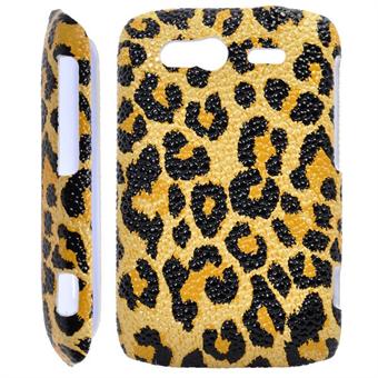 Htc Wildfire S Leopard Cover (Yellow)