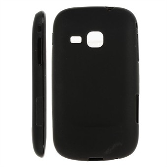 Silicone Cover for Galaxy mini 2 (Black)