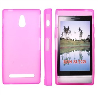 Simple Sony Xperia P Silicone Cover (Pink)