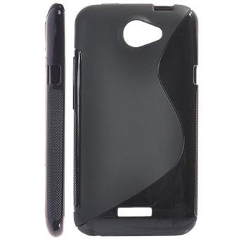 S Line Silicone Cover HTC ONE X (Black)