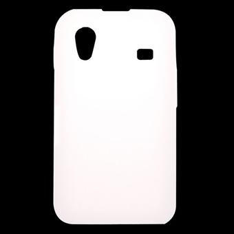 Samsung Galaxy Ace Rubber Cover (White / Transparent)