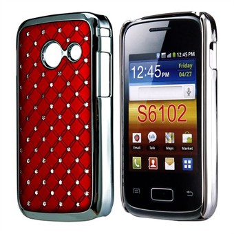 Bling Cover for Galaxy Y Duos (Red)