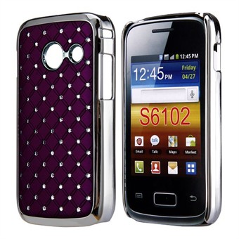 Bling Cover for Galaxy Y Duos (Purple)