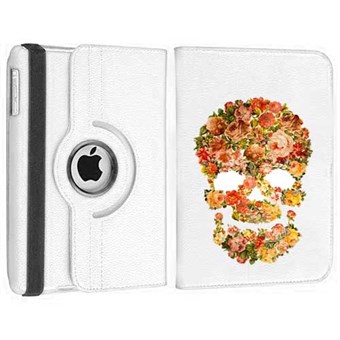 TipTop Rotating iPad Case - Skull