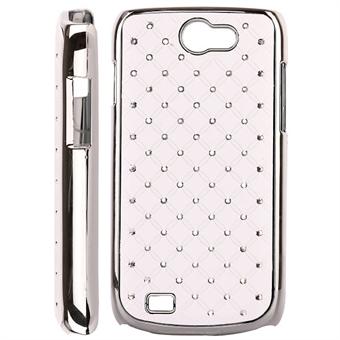 Bling Bling Diamond Chrome Samsung Galaxy W (White)