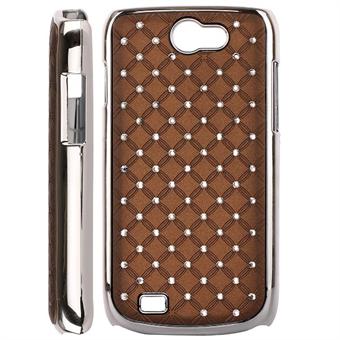 Bling Bling Diamond Chrome Samsung Galaxy W (Brown)