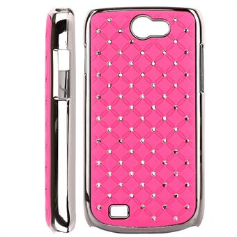 Bling Bling Diamond Chrome Samsung Galaxy W (Pink)