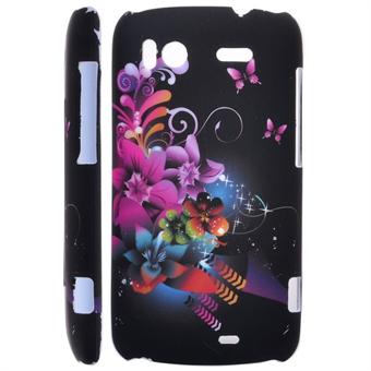 Design Cover for HTC Sensation (Dark Flower)