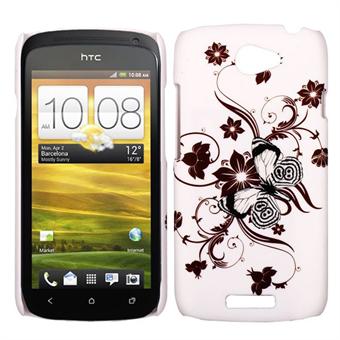 HTC ONE S Butterflies Cover (Brown)