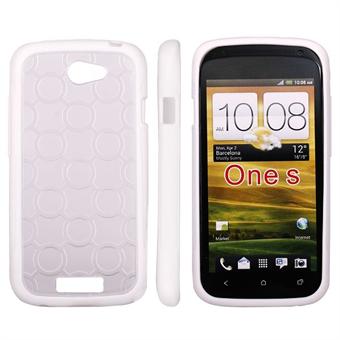 Transparent plastic cover for One S (White)