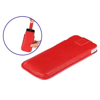 Flip Hose Leather Case (red)